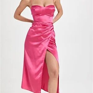 Reformation Marguerite Dress in Flambe